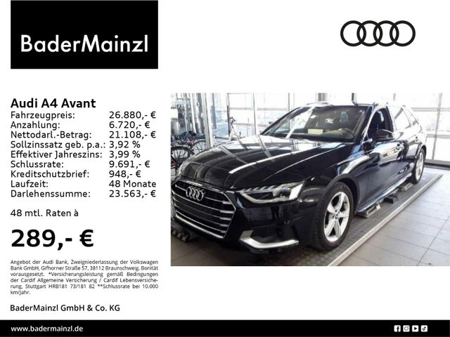 Audi A4 Avant Advanced 35 TDI 120(163) kW(PS) S troni