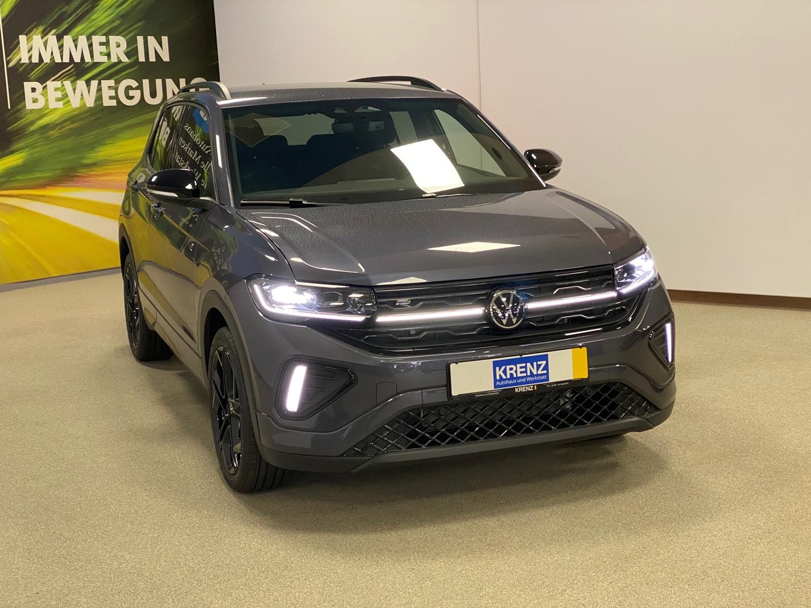 Fahrzeugabbildung Volkswagen T-Cross 1.0 TSI DSG R-Line BLACKSTYLE+MATRIX+AHK