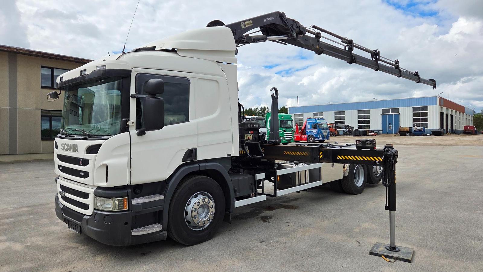 Scania P450 6X2*4 HIAB 211 EP-5 Hipro Retarder