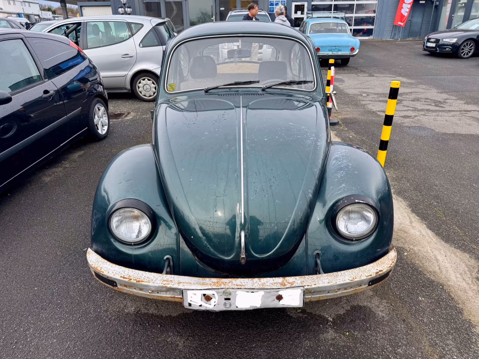 Volkswagen Käfer 1200 Motor läuft