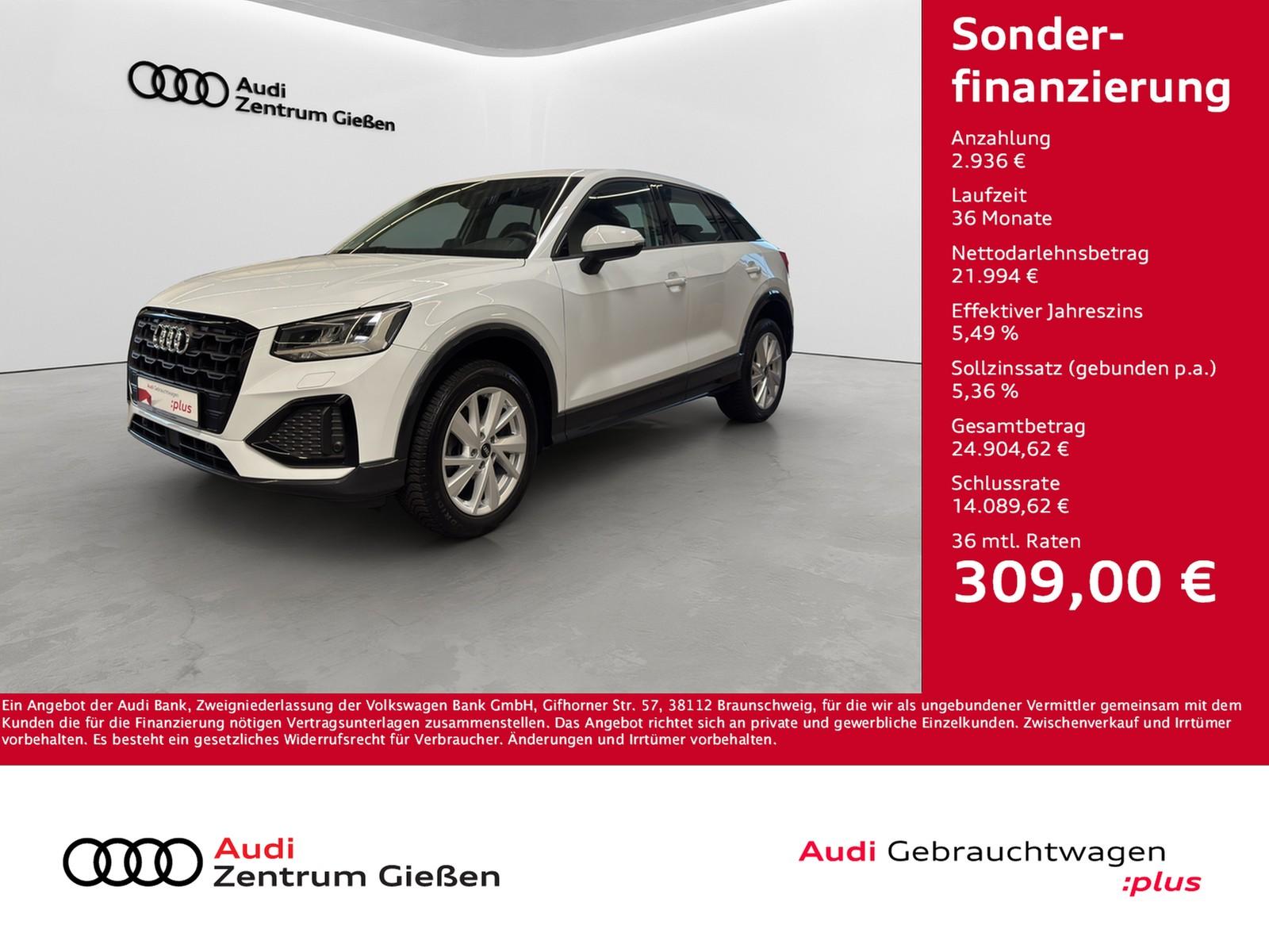 Audi Q2 35 TFSI S-tronic advanced black ACC Navi LED 