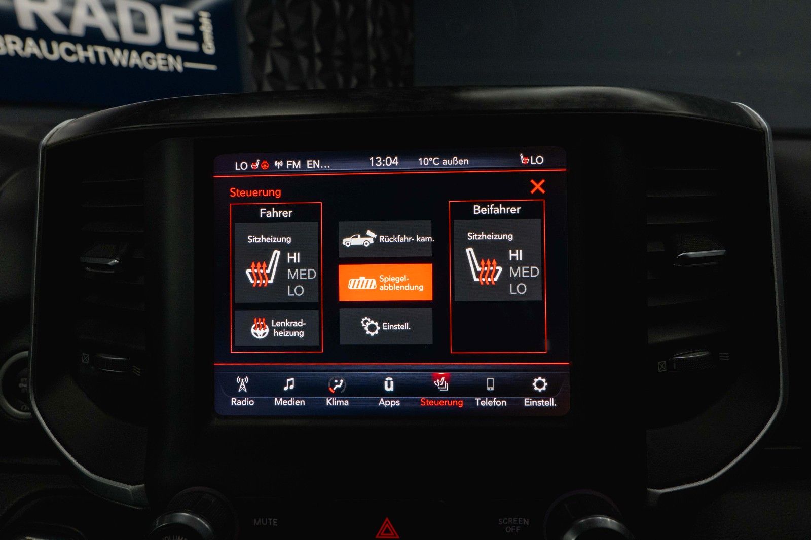 Fahrzeugabbildung Dodge RAM 5.7 V8 HEMI 4x4 OFFROAD BLACK EDITION *19%