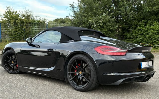 PORSCHE Boxster Spyder 981 Vollschalensitze, Alcantara