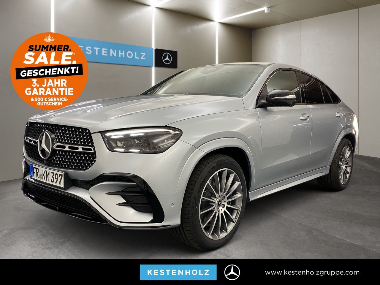 Mercedes-Benz GLE 450 d 4Matic AMG+AHK+PANO+360°+DISTR