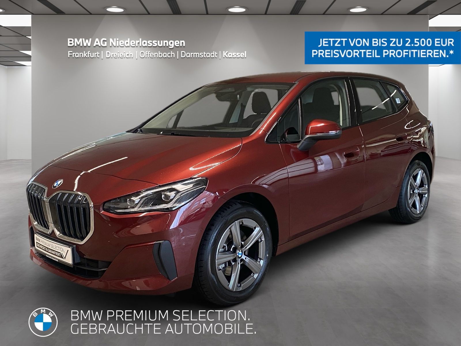 BMW 220i Active Tourer AHK Kamera LED Sitzheizung