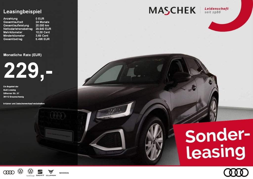 Audi Q2 Advanced 35 TDI bis 20.04.! Naviplus VC PDCpl