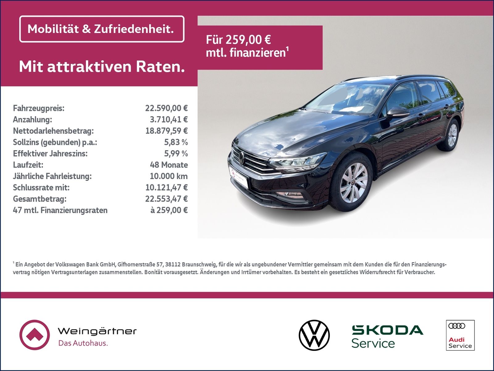 Passat Variant 2.0 TDI, Navi, Business, ACC, Alu