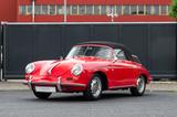 Porsche 356 C Cabriolet 1600 ccm Signalrot - Porsche 356: C