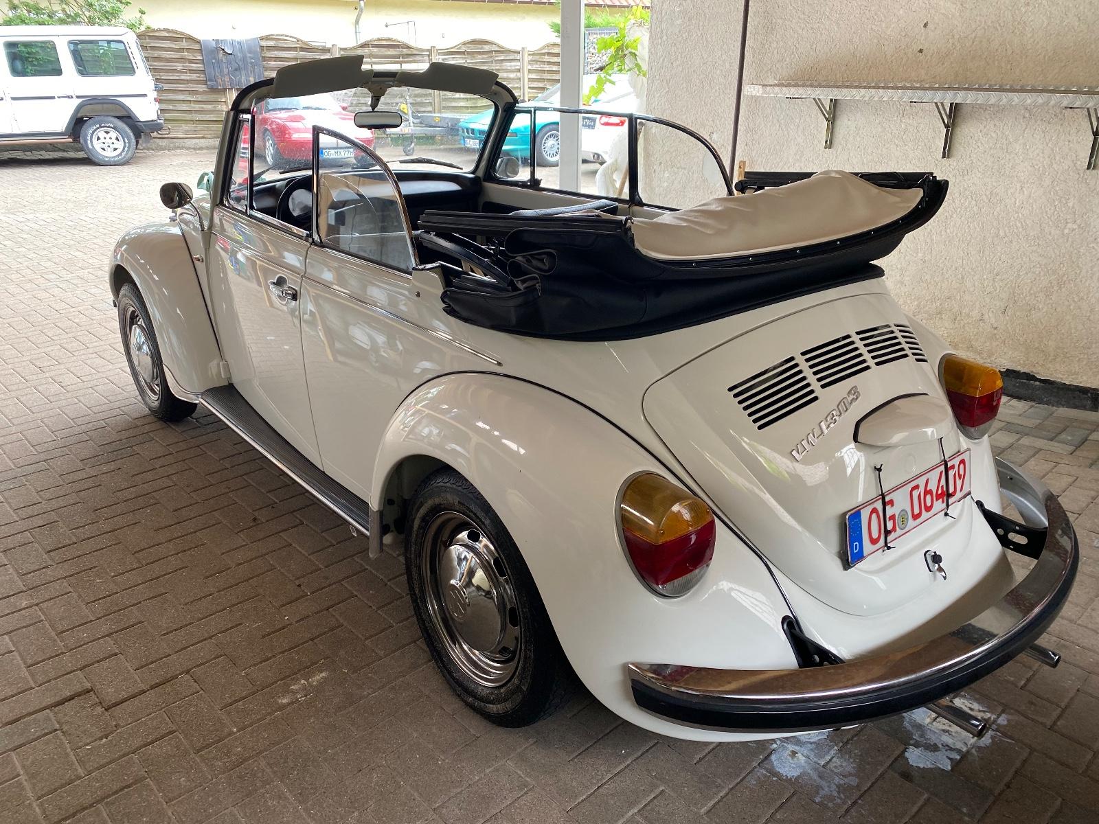 Volkswagen Käfer 1303 Cabriolet komplett restauriert