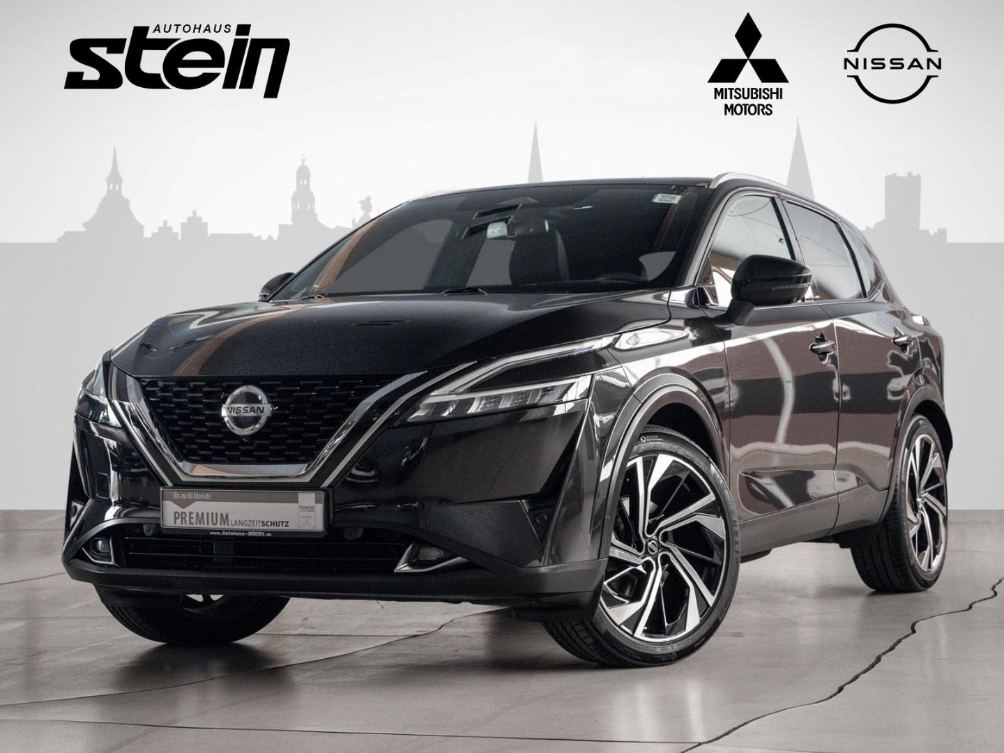 Nissan Qashqai Tekna+ 4x4 HUD Panorama Navi Leder Memor