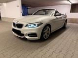 BMW M240i Cabrio, HK, adap. LED, ohne OPF, scheckhef - weiße BMW M240i
