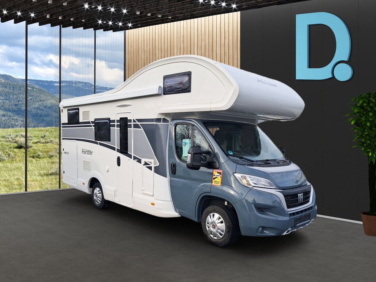 Fahrzeugabbildung Forster A 699 DVB Luftfederung Sat/TV Solar Markise