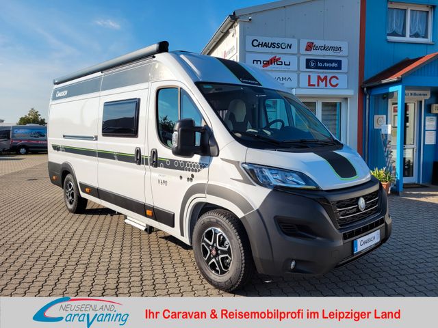 Neuseenland Caravaning Fahrzeugverkauf CHAUSSON V690 Sport Line *Automatik*Großraum-Garage*