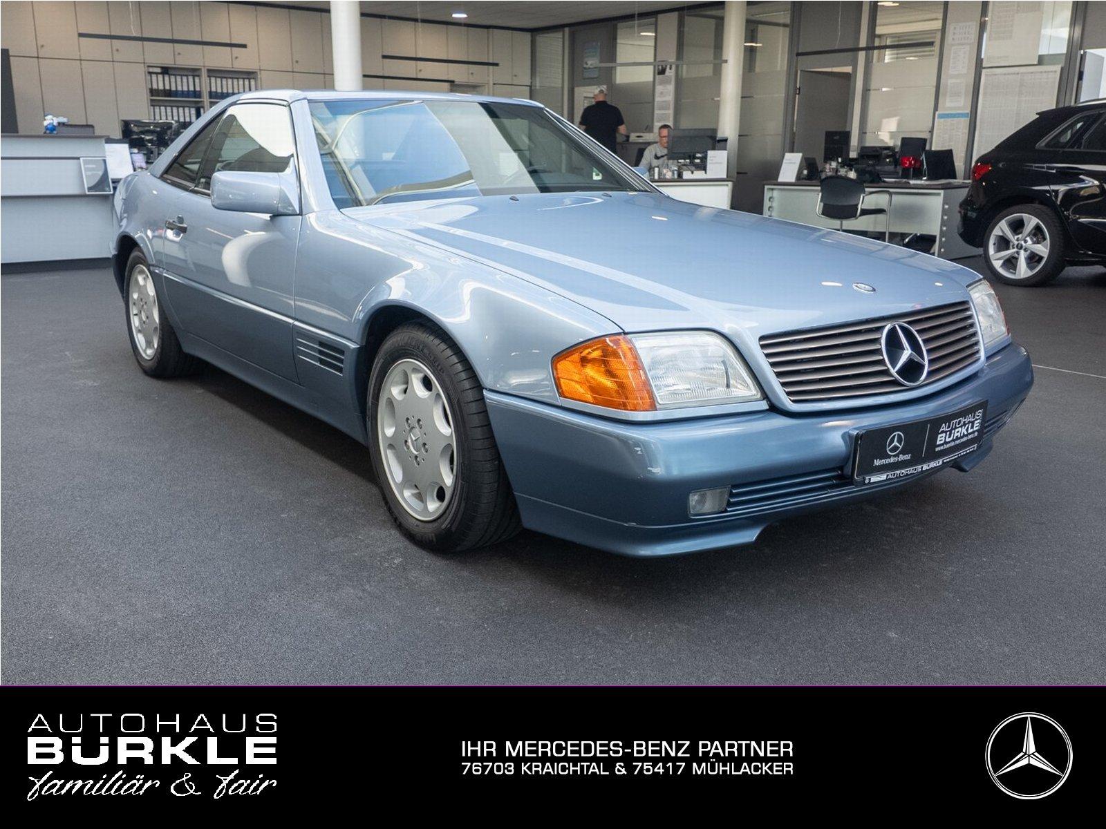 Mercedes-Benz SL 280 R129 in Perlblau,deutschesFzg,Scheckheft