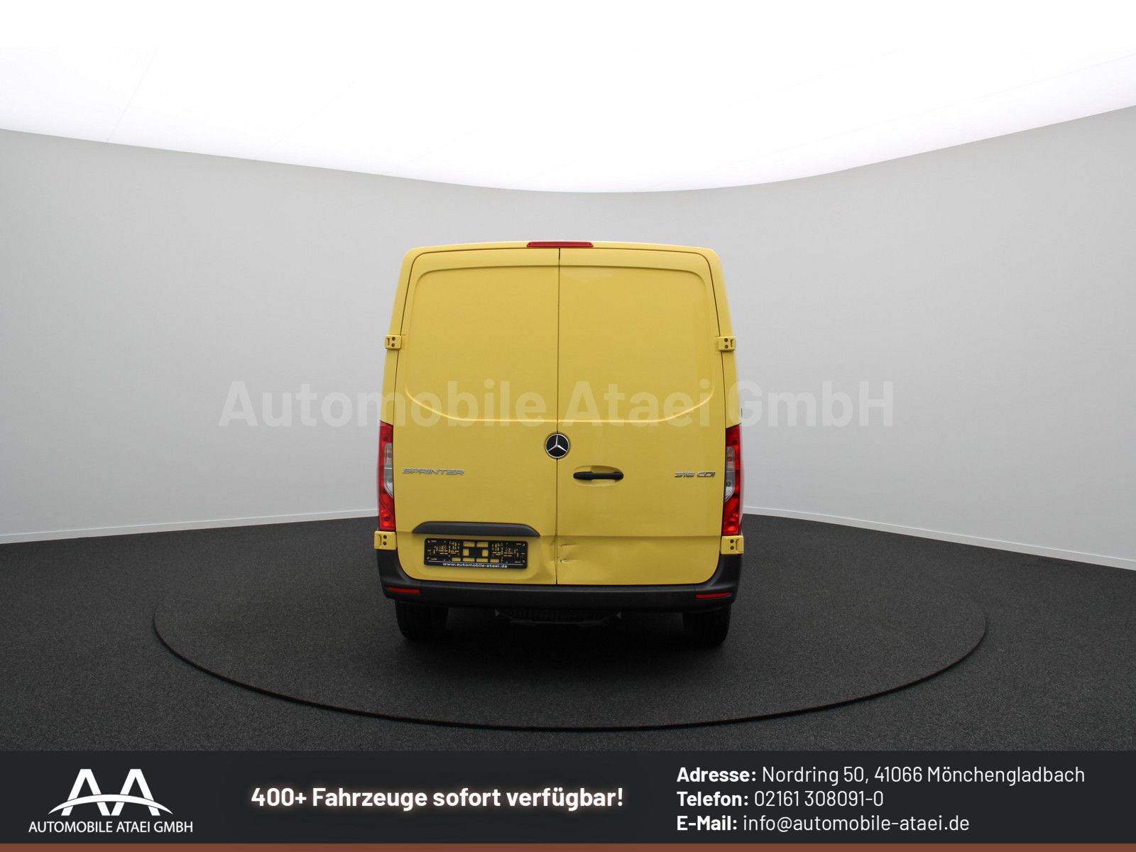 Fahrzeugabbildung Mercedes-Benz Sprinter 316 Automatik *2x Schiebetür* 6556