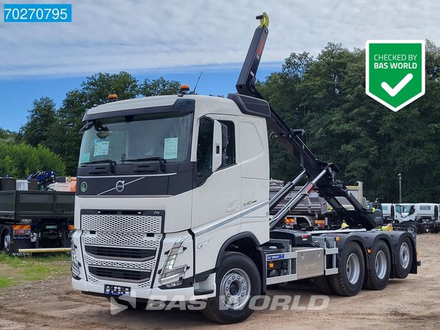 Volvo FH 540 8X4 24 tons Hiab Multilift Lift-Lenkasche