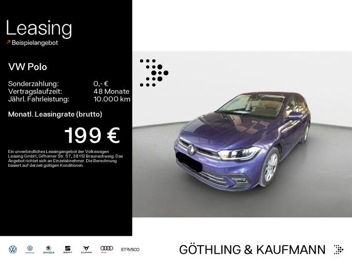 Volkswagen Polo 1.0 TSI Style*IQ.LIGHT*NAVI*SHZ*16ZOLL*PDC*