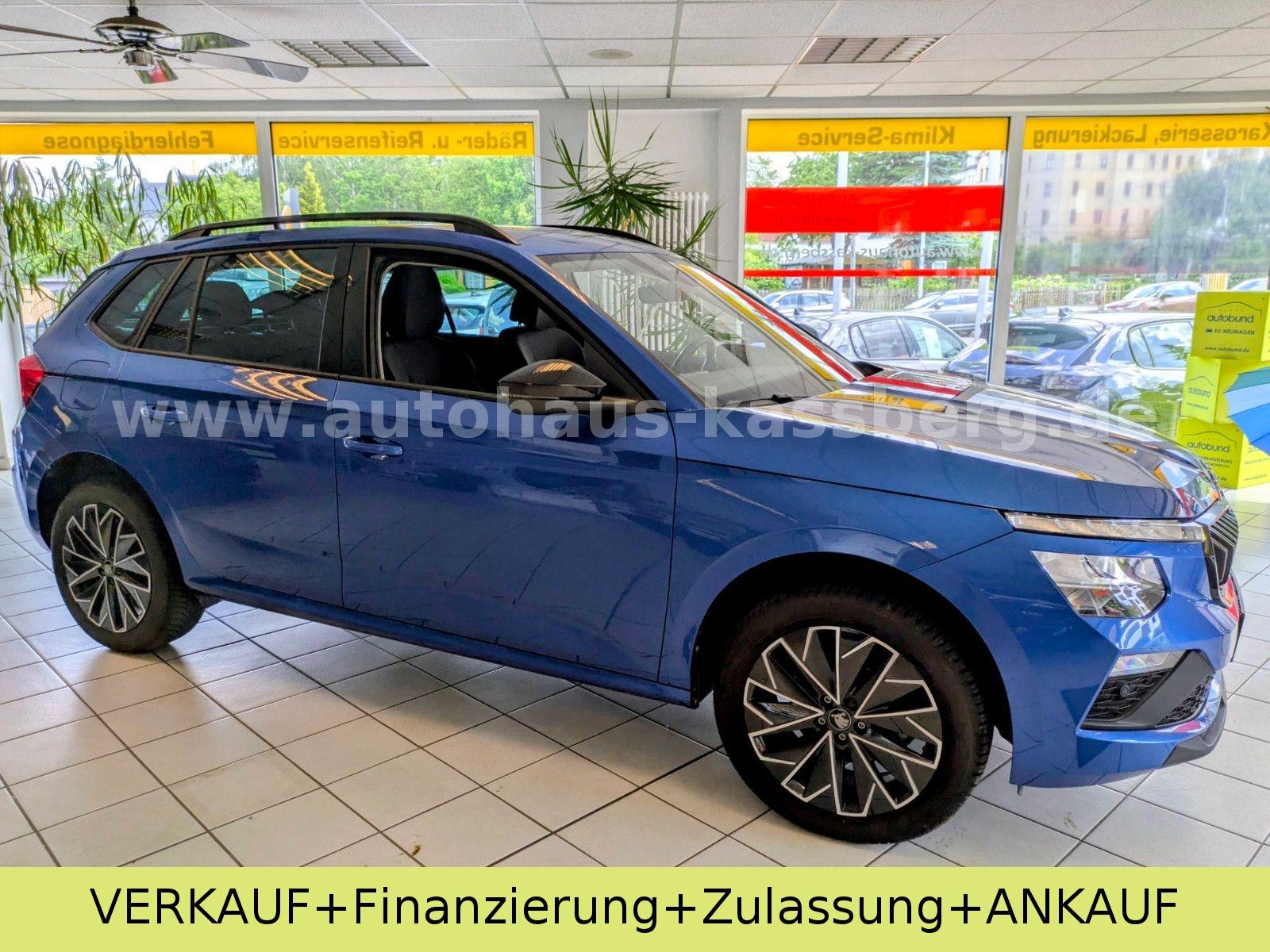 Skoda Kamiq Selection mit BlackStyle Paket Sitzheizung