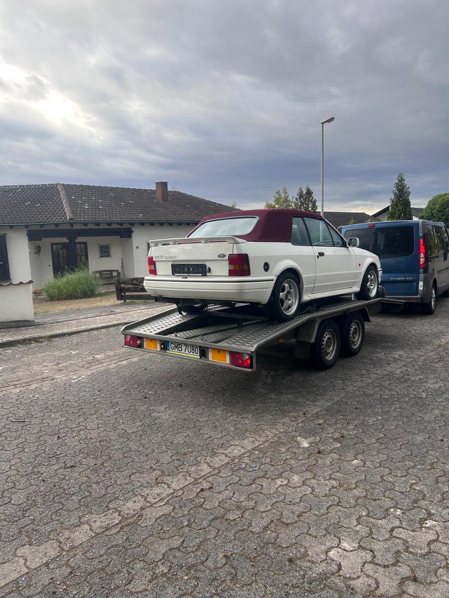Ford Escort Cabrio Mk 4 "All White" Sonderedition 