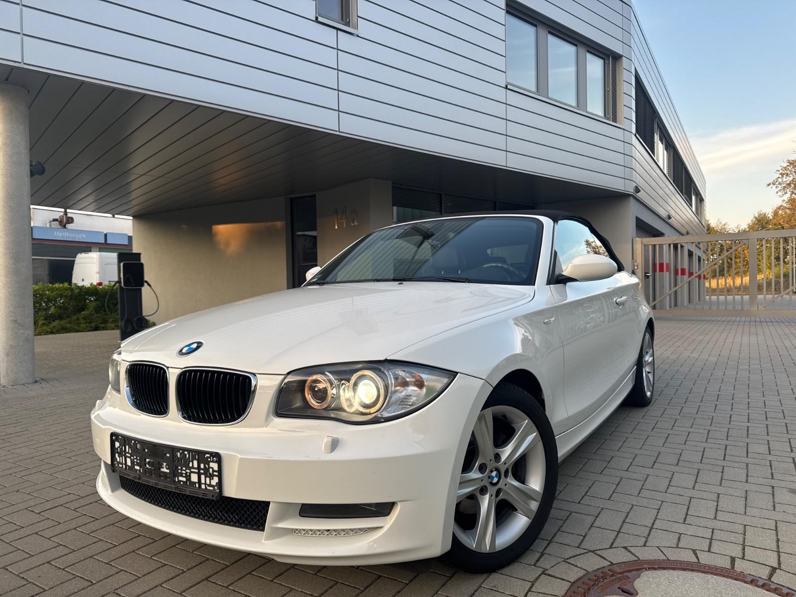 BMW 118 Baureihe 1 Cabrio 118i LEDER XENON GEPFLEGT