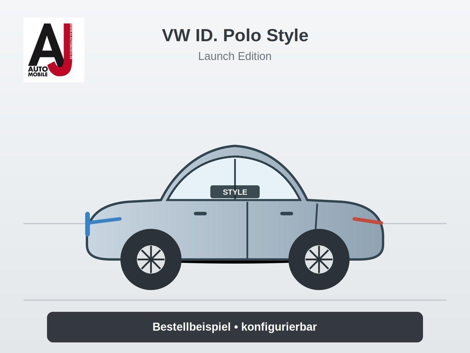 Volkswagen ID. Polo Style Launch Edition 52kWh AHK/Pano/Mat