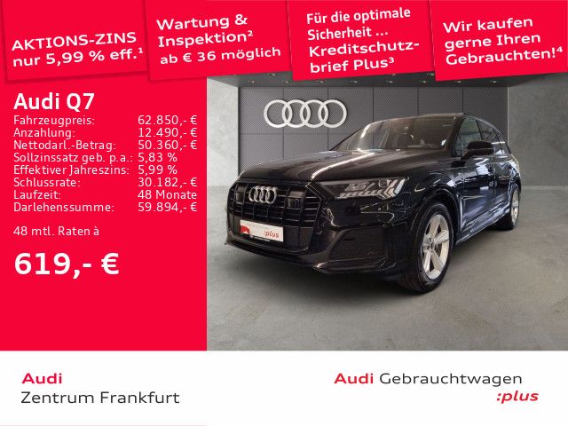 Audi Q7 50 TDI quattro tiptronic S line 7Sitzer ACC A