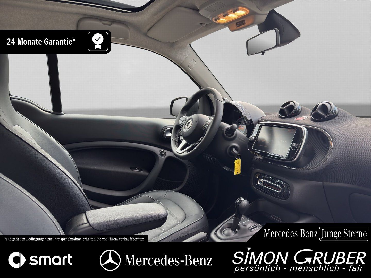Fahrzeugabbildung Smart Smart fortwo EQ Prime Premium Leder Carbon