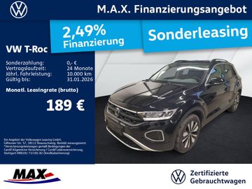 Volkswagen Leasingangebot: Volkswagen T-Roc 1.0 TSI GOAL LED+ACC+ALU+APP+NAVI+SHZ+DCP+