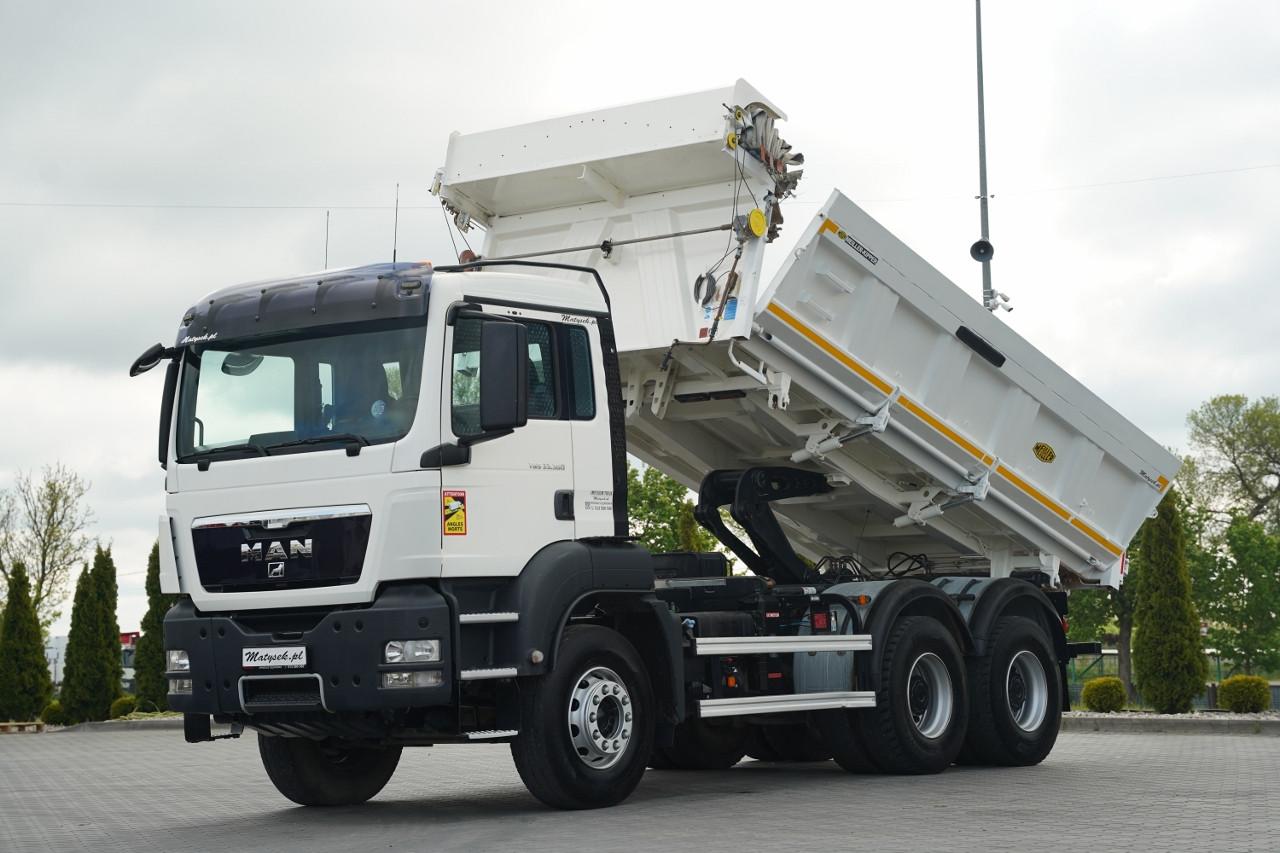 MAN TGS 33.360 / 6x4 / WYWROTKA / HYDROBURTA / MEILL