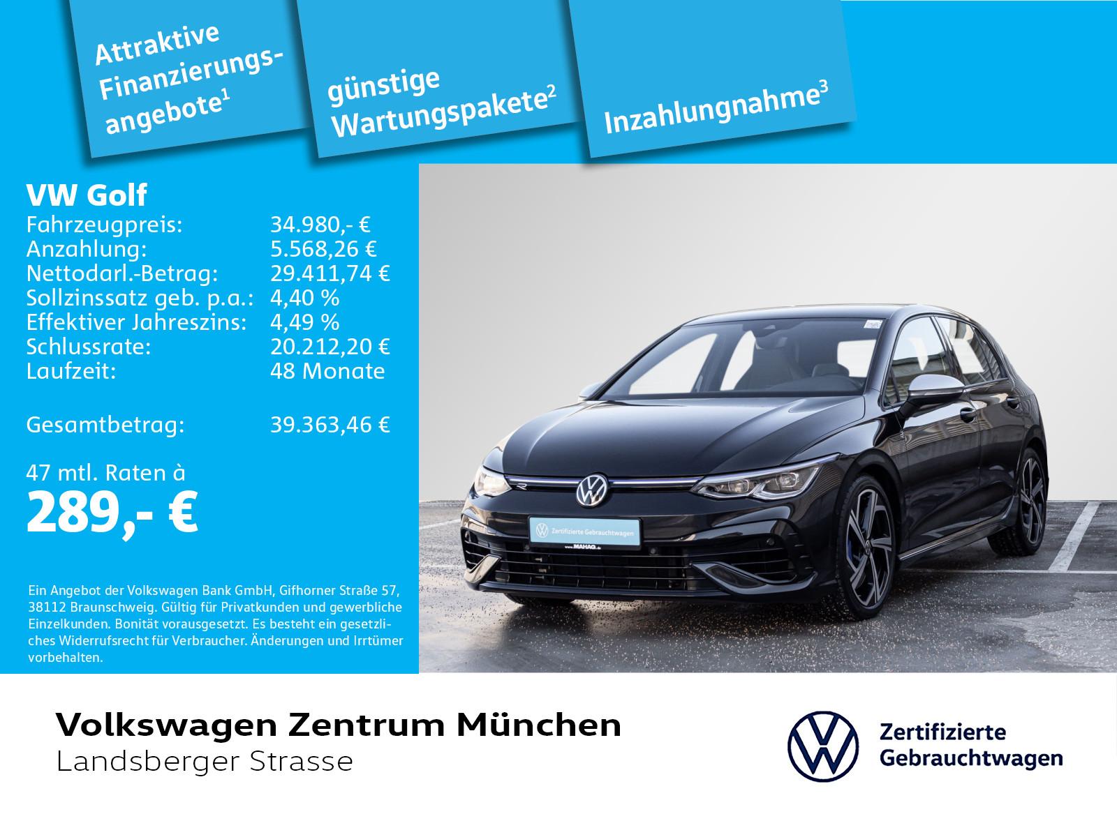 Volkswagen Golf VIII R 2.0 TSI 4motion ACC IQ.Light NaviPro