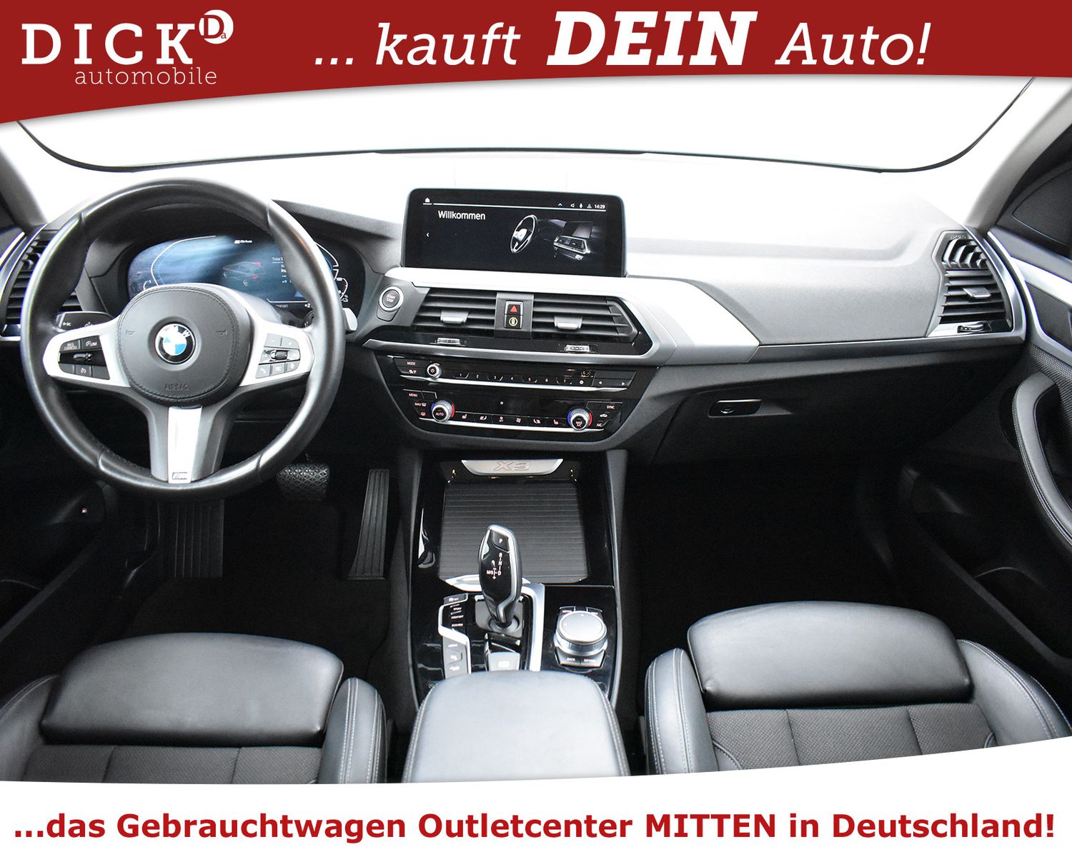 BMW X3 xDr 30e Advant Sport LEDER+PROF+VIRTU+M MFL - Image 14