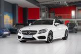 Mercedes-Benz C220 d Cabrio 9-G*AMG-LINE*COMAND*LEDER*LED*19"L - mit Diesel-Antrieb: Cabrio, 1.9