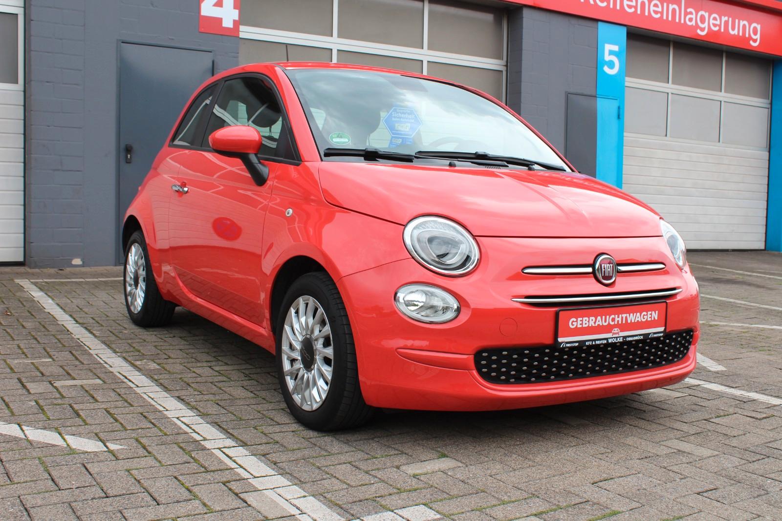 Fiat 500 Lounge *Klima*CarPlay*8-fach bereift*