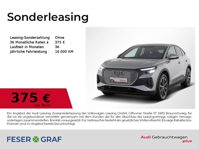 Audi Q4 Sportback 45 e-tron Virtual/Navi/Kamera/Alu20