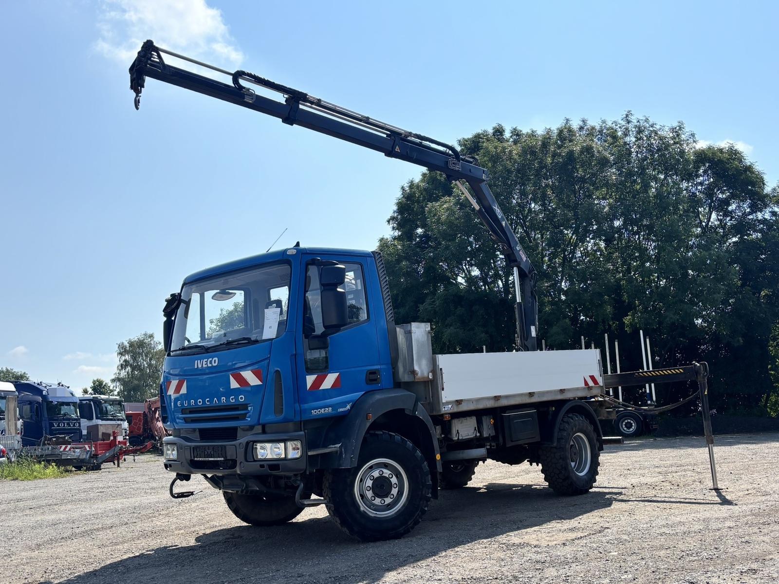 Iveco ML 100E22 4x4*SingleBereifung*HIAB066DUO*Kr.5+6