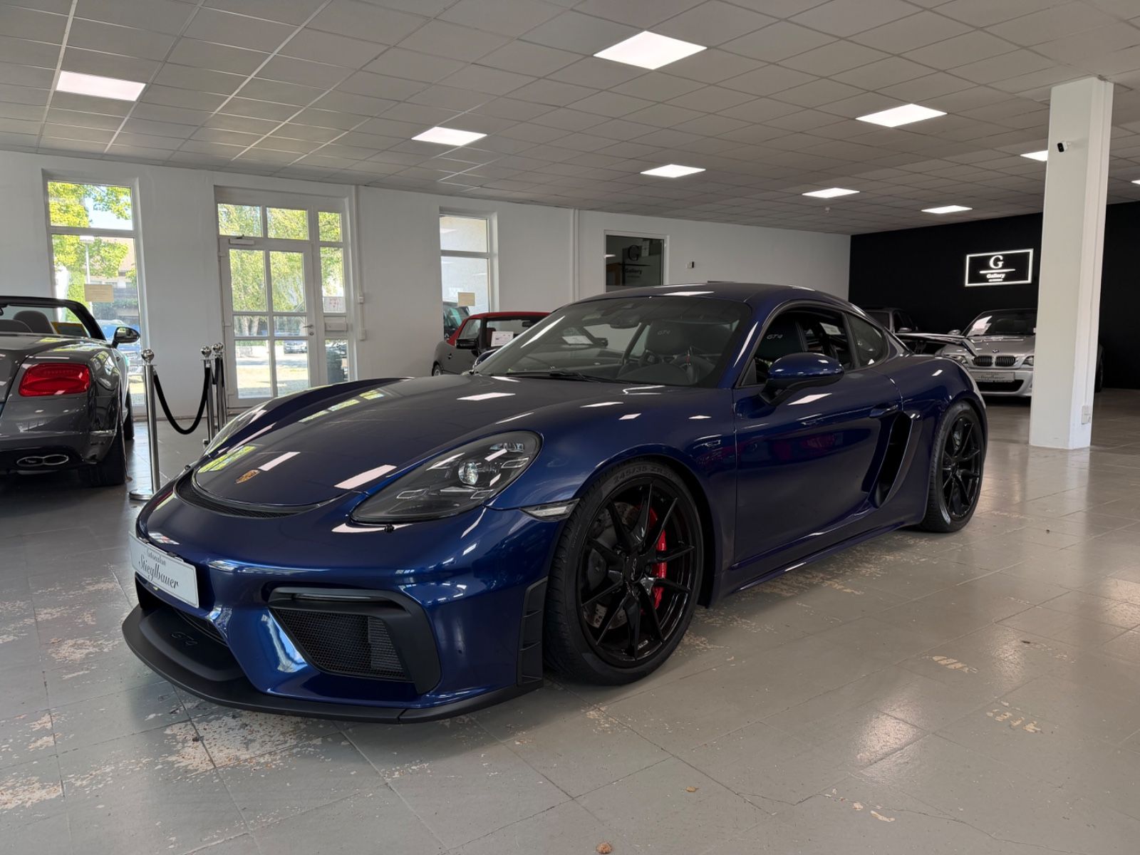 Porsche Cayman GT4 Clubsport Deutsch Schalter PZ Scheckh foto 8