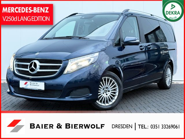 Mercedes-Benz V250d EDITION lang LED AHK 6SITZ.2xSCHIEBET.MWST