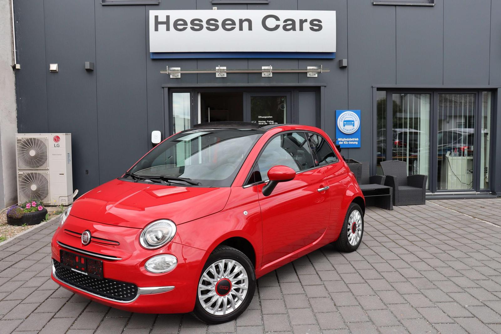 Fiat 500C 1.0 Hybrid Cabrio Red *Klimaaut.*PDC*