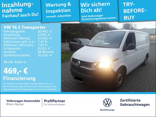 Volkswagen T6.1 Kasten 2.0 TDI DSG AHK Navi PDC uvm