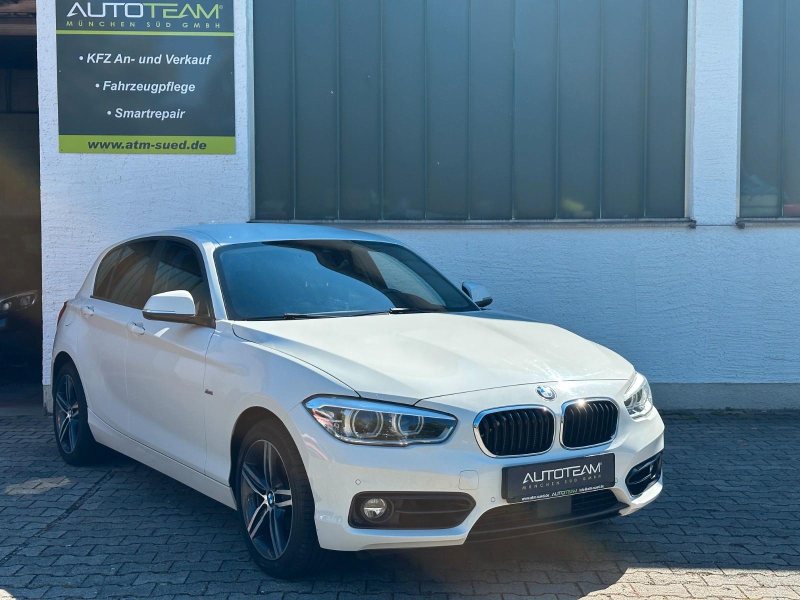 BMW 118d Sport Line Aut. AHK Navi LED