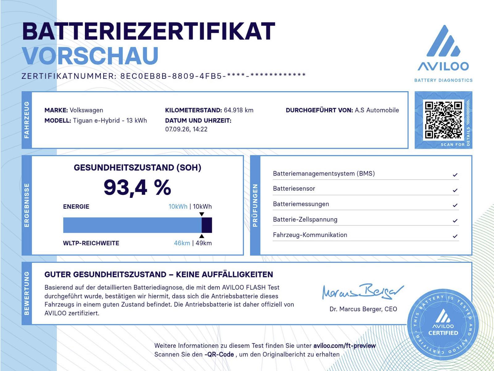 Volkswagen Tiguan Elegance eHybrid DSG R.Kamera Matrix ACC