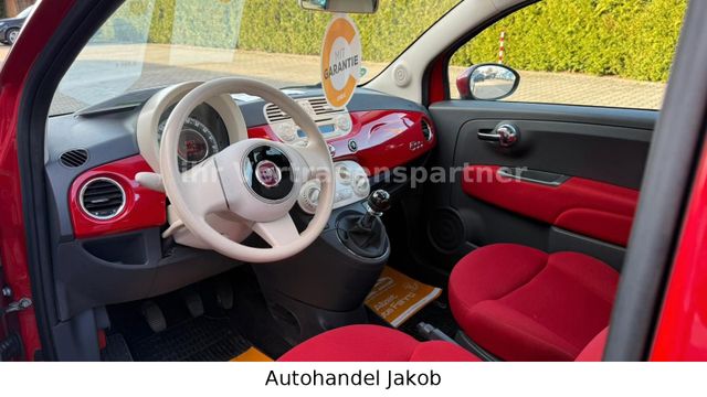 Fiat 500/Pano/Klima/Garantie/Super Farb Kombination
