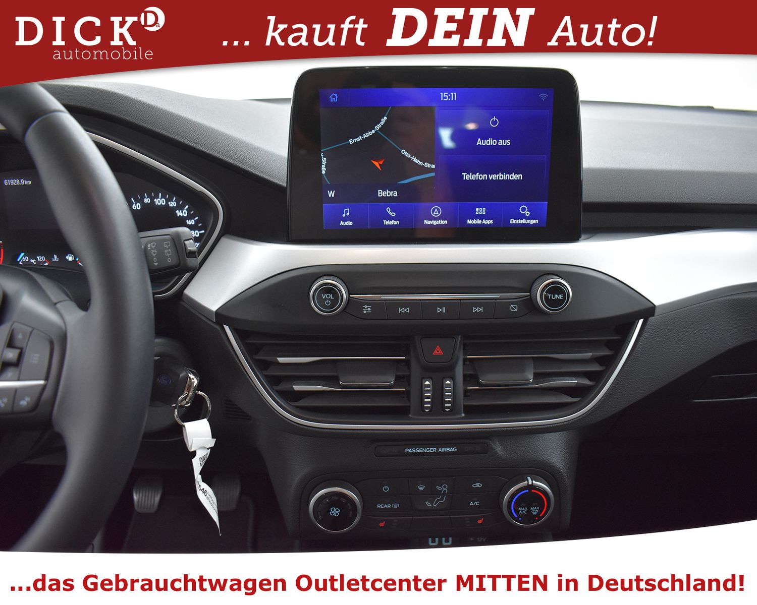 FORD Focus 1.5d C&C NAVI+LED+SHZ+KAMERA+DAB+TEMP+MFL+ - Image 19