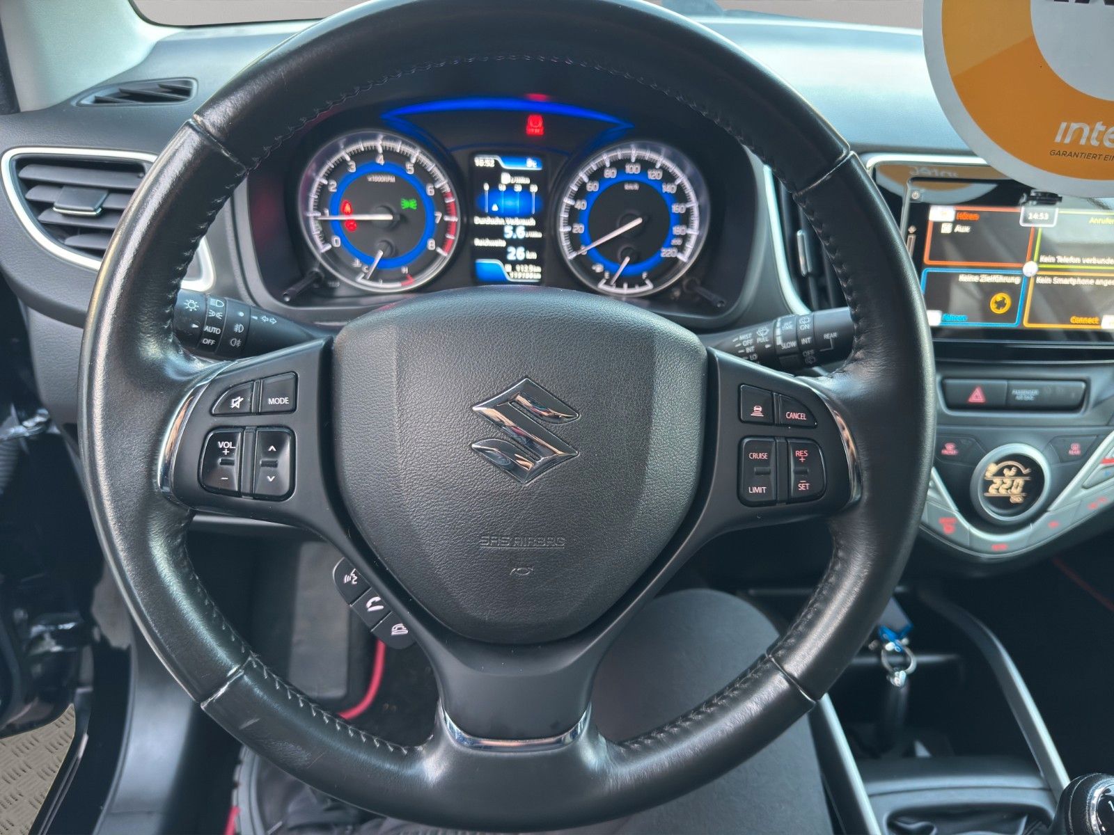 Fahrzeugabbildung Suzuki Baleno Comfort Klima/Navi/Kamara/1Hand