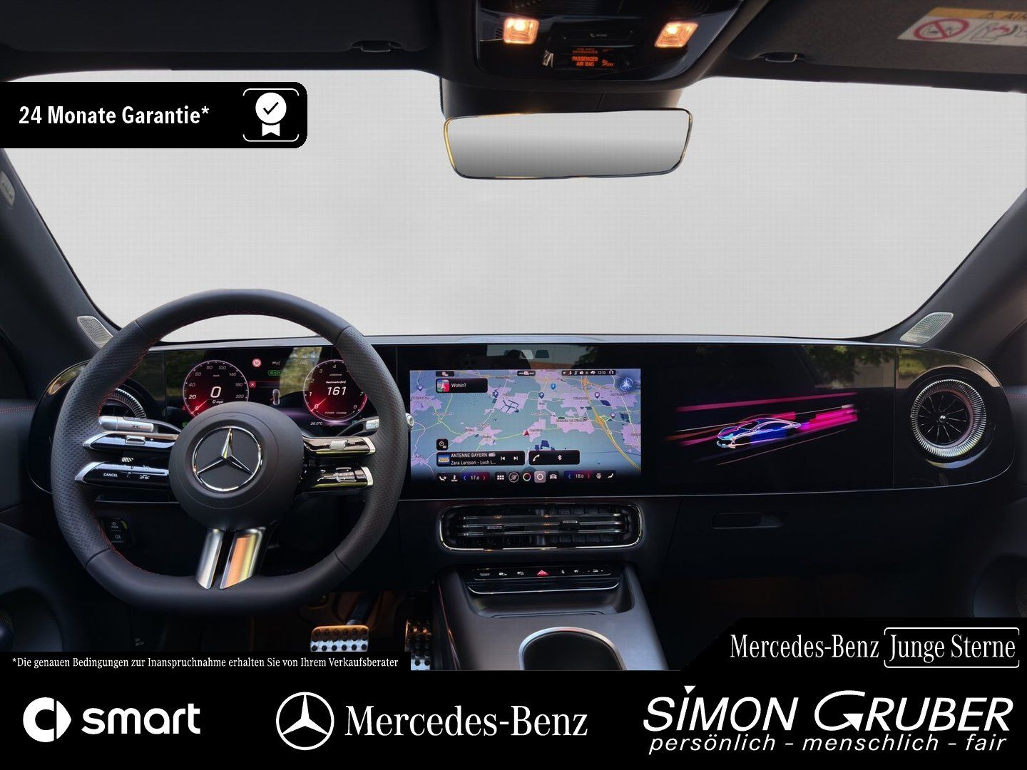 Fahrzeugabbildung Mercedes-Benz CLA 220 AMG Night Superscreen Pano Burm 360 AHK