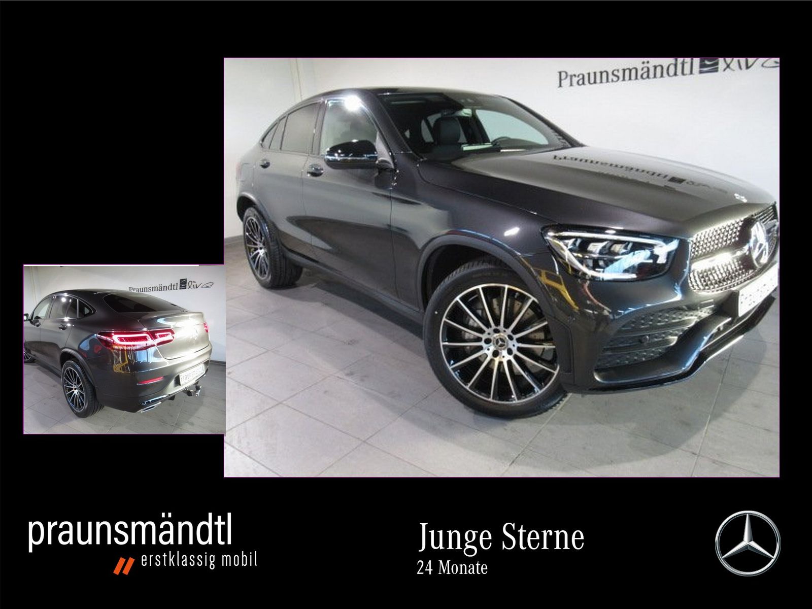 MERCEDES-BENZ GLC 220 d 4M AMG Cp. Night  GlasSD/20"/AHK/Sound