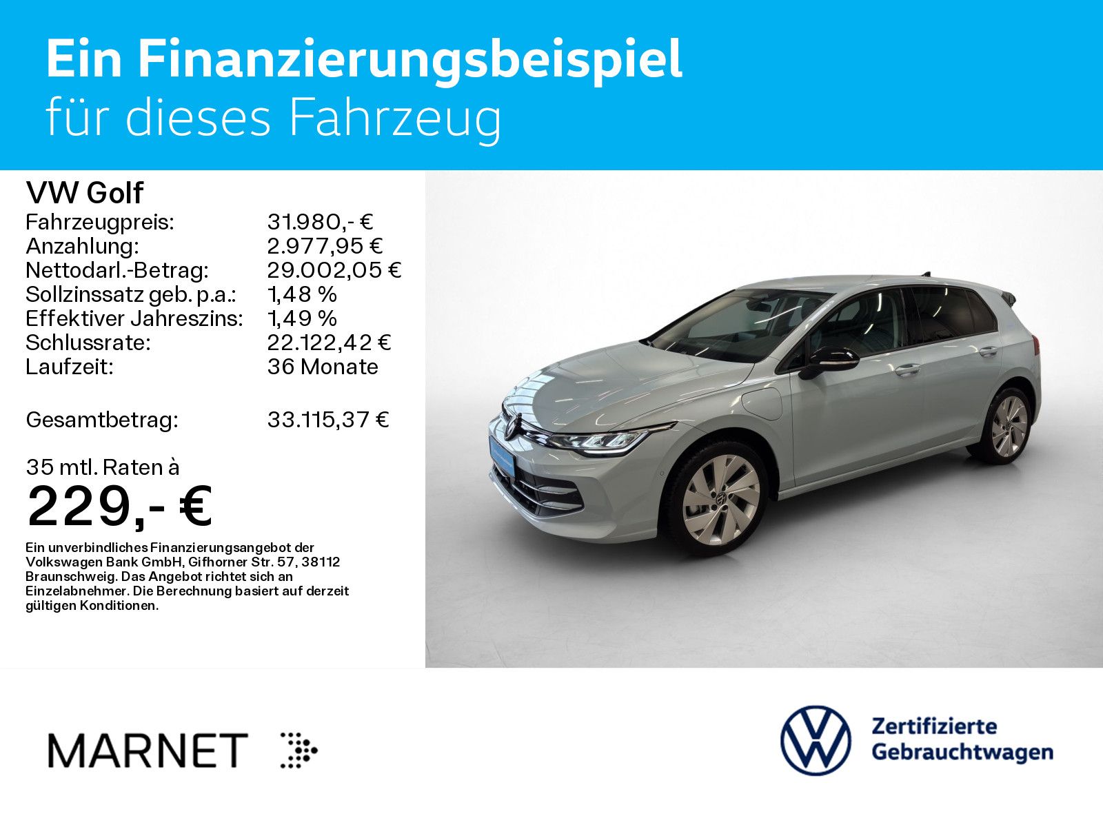 Volkswagen Golf VIII 1.5 TSI eHybrid Energy DSG Navi AHK Ke foto 2
