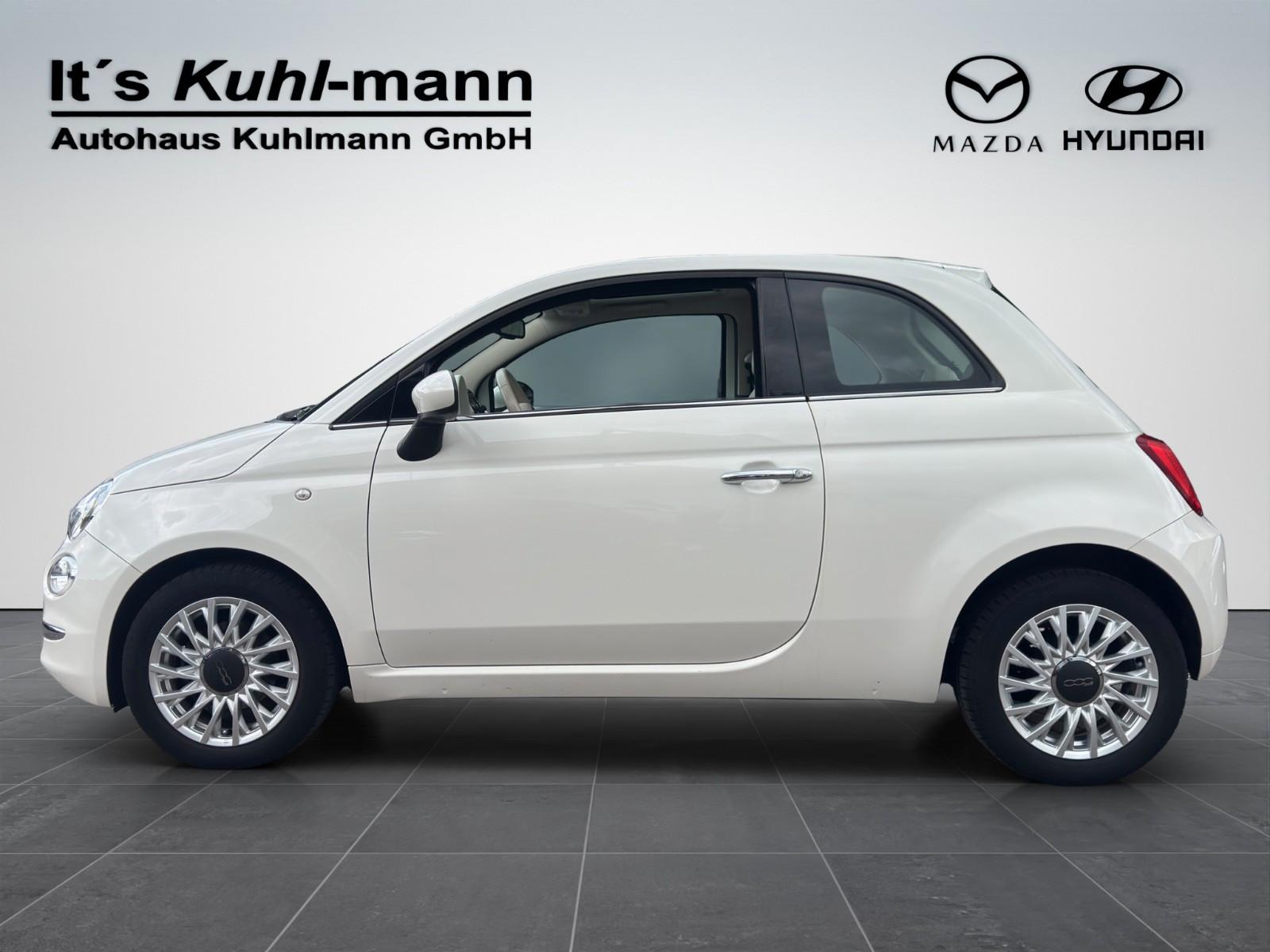Fiat 500 Lounge PDC Klimaauto Panorama