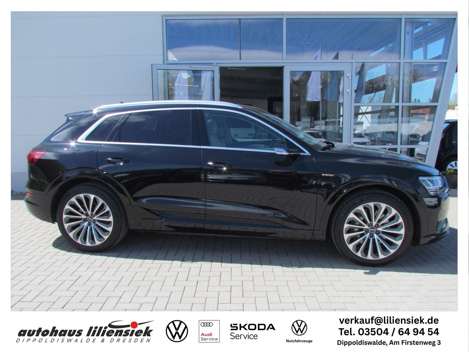 Audi e-tron 55 300 kW quattro advanced AHK B&O LED foto 2