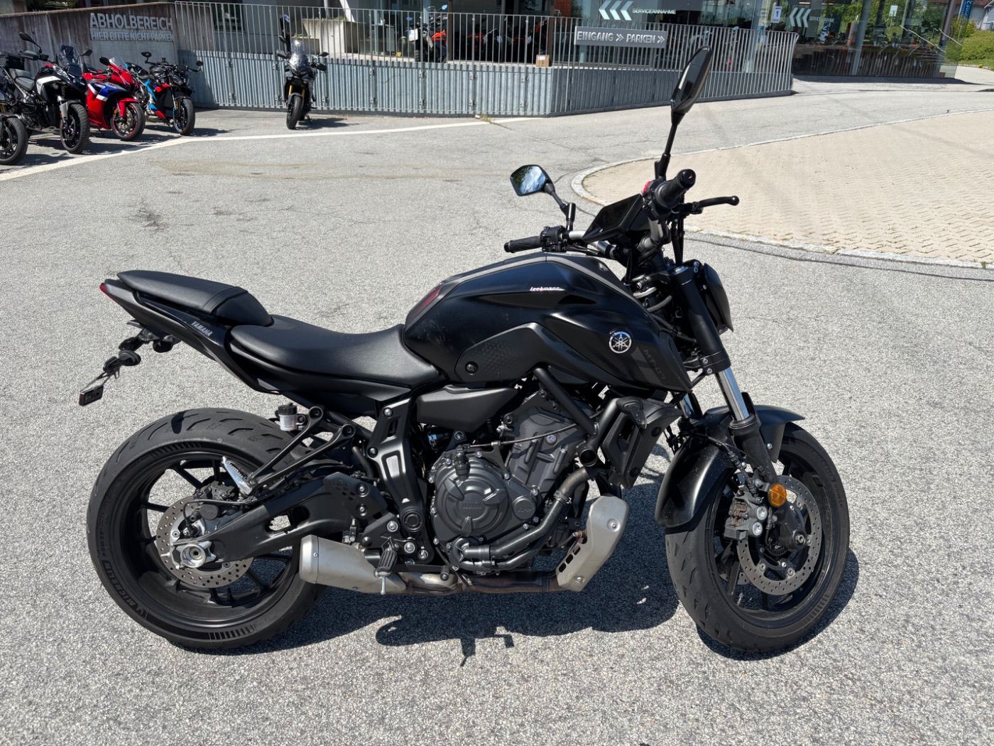 Fahrzeugabbildung Yamaha MT 07 Modell 2024 A2 aus erster Hand